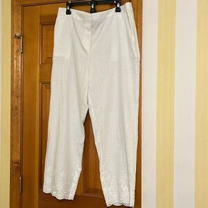 Chico’s size 2 linen/rayon